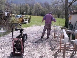dbut des travaux au printemps 2003