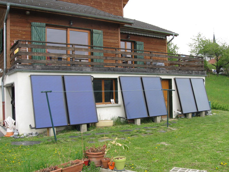 Aérateur solaire de façade 60m3 par heure avec panneau solaire