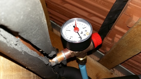 Limiteur pression point haut circuit solaire