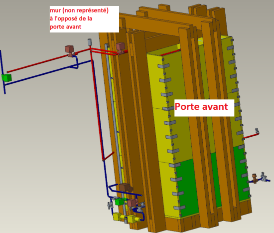Stock "porte" fermée