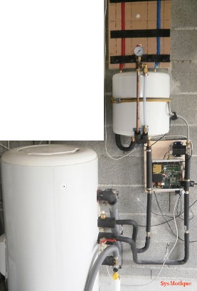 L'installation dans le garage